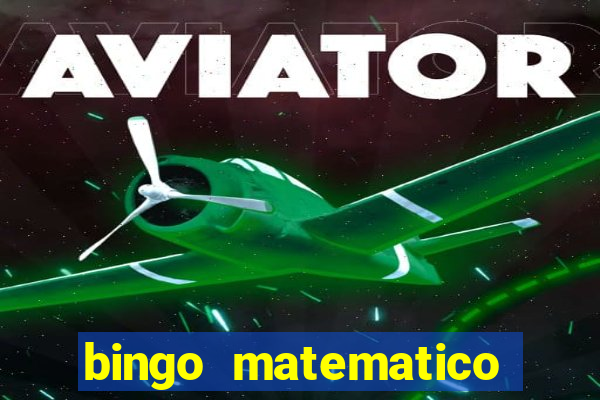 bingo matematico para ensino medio